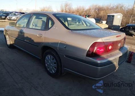 2003 Chevrolet Impala from USA, damaged, VIN 2G1WF52E439100961